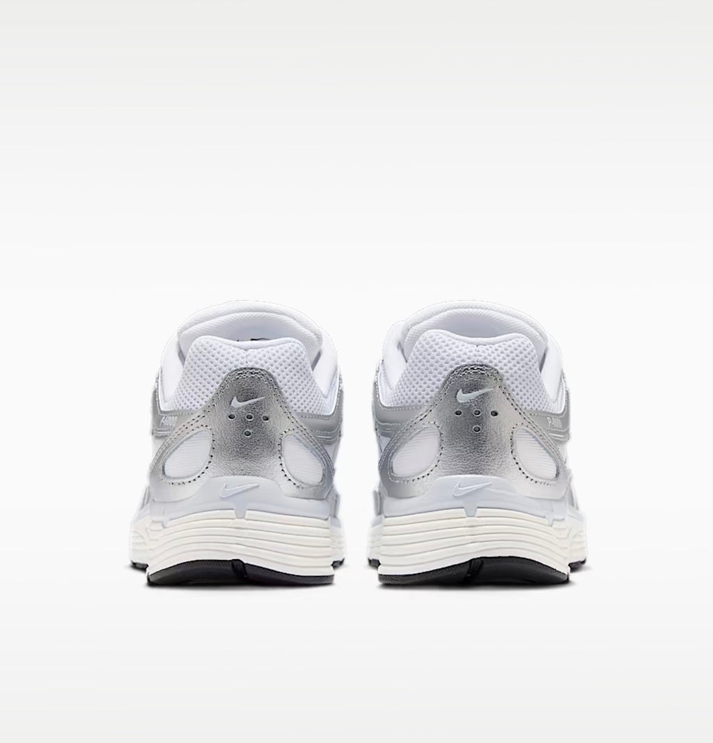 Nike P-6000 – Metallic Silver / White