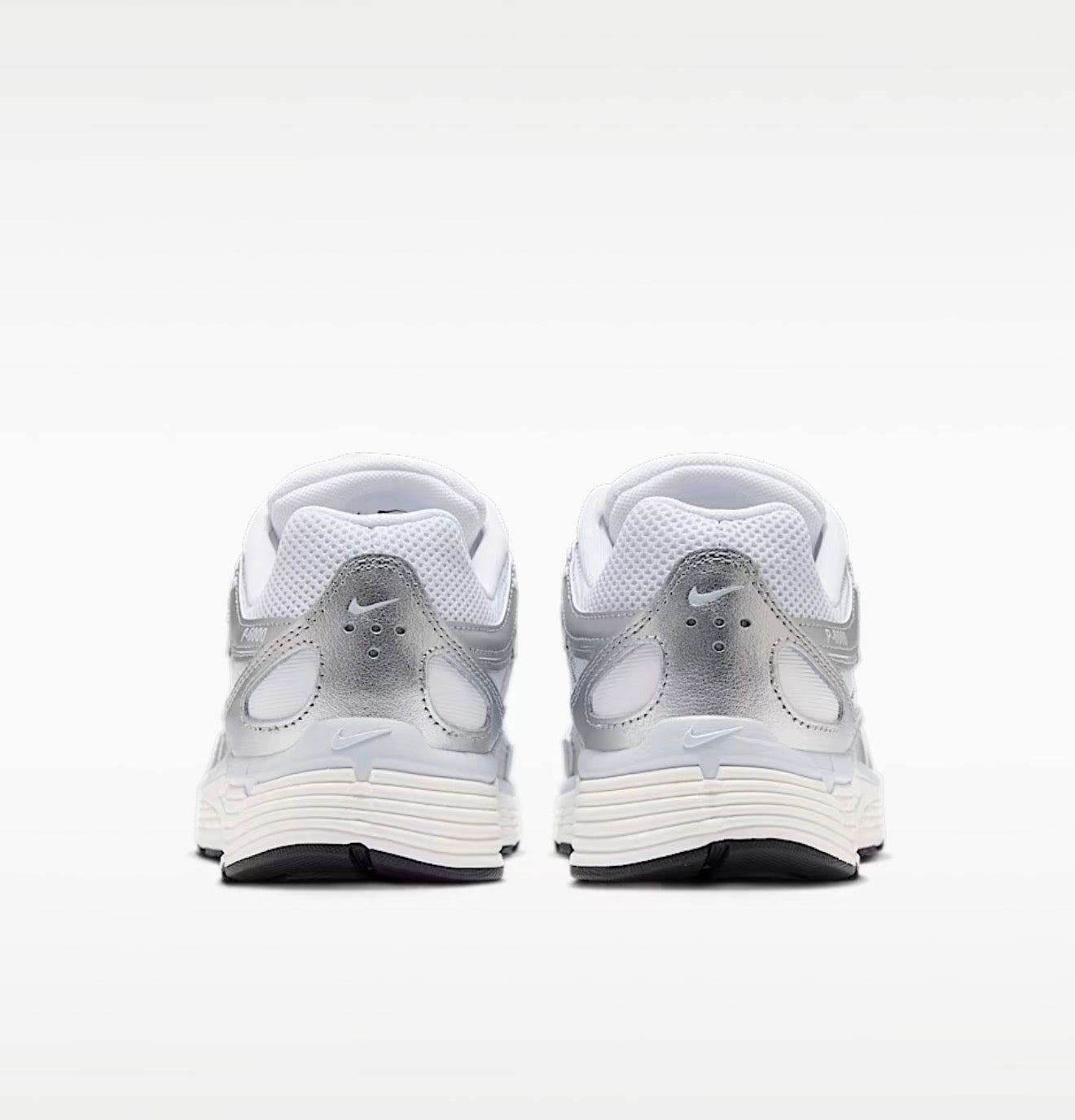 Nike P-6000 – Metallic Silver / White