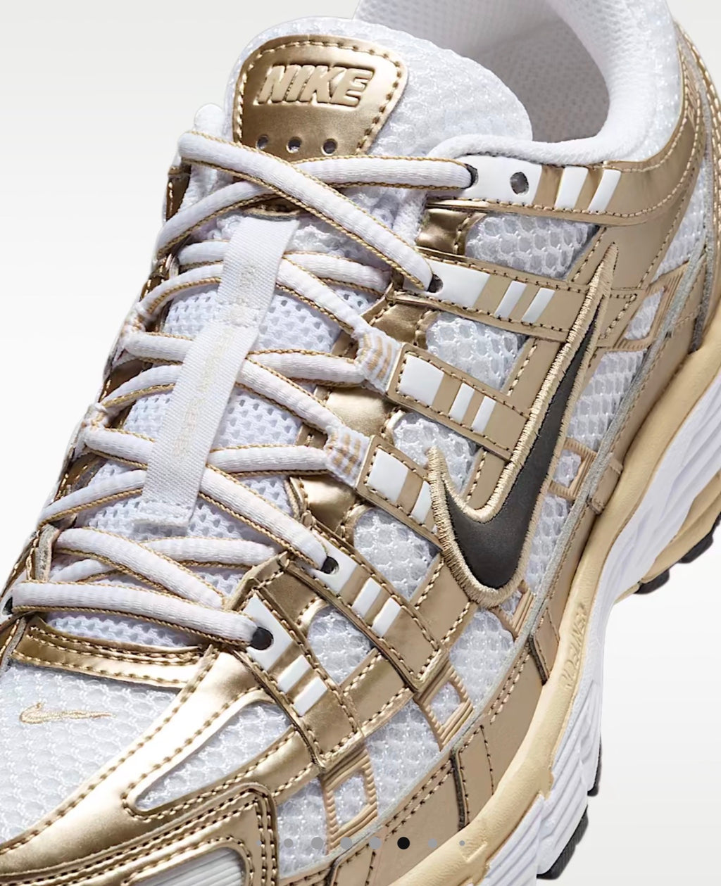 Nike P-6000 – Metallic Gold / White