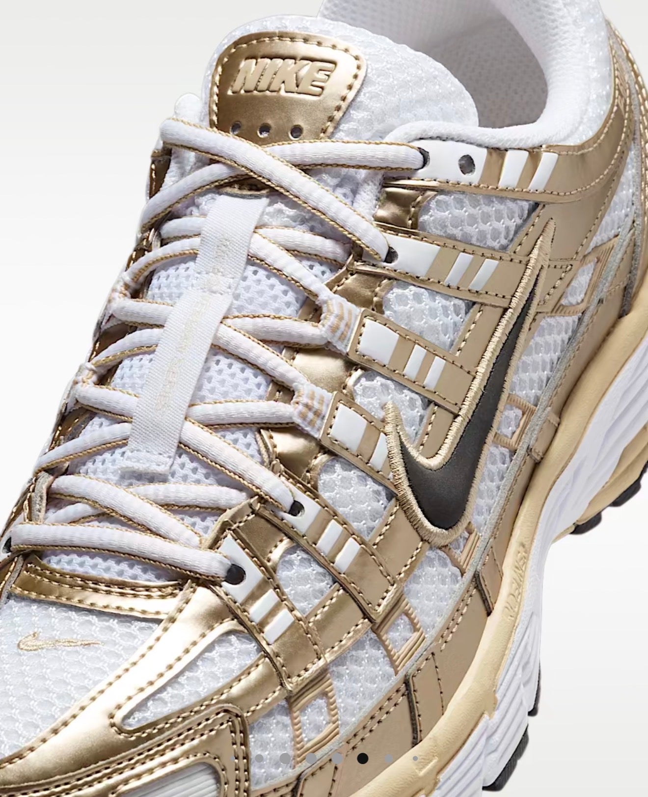 Nike P-6000 – Metallic Gold / White