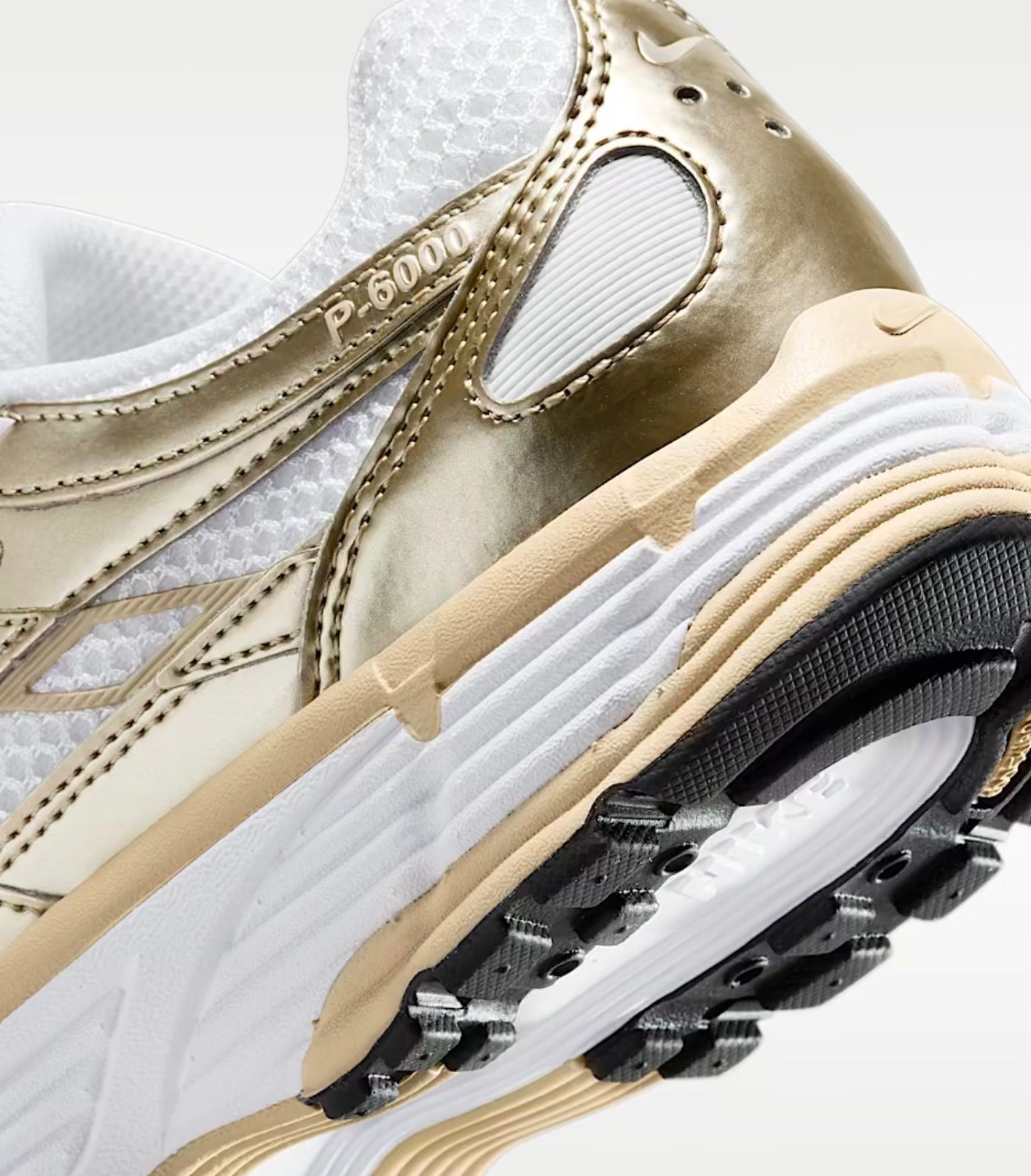 Nike P-6000 – Metallic Gold / White