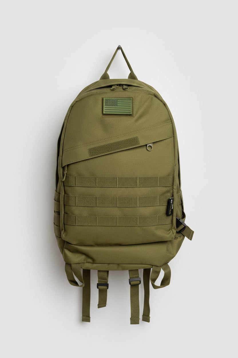 East West U.S.A Tactical Molle Military Backpack – Gray / Tan / Olive Green