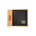 Levi's Men's Leather Bifold Wallet – Black